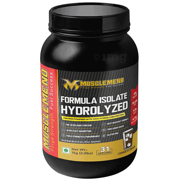 Musclemend Formula Isolate Hydrolyzed Powder Cookies & Cream