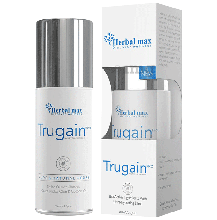 Herbal Max Trugain Pro Ayurvedic Hair Oil