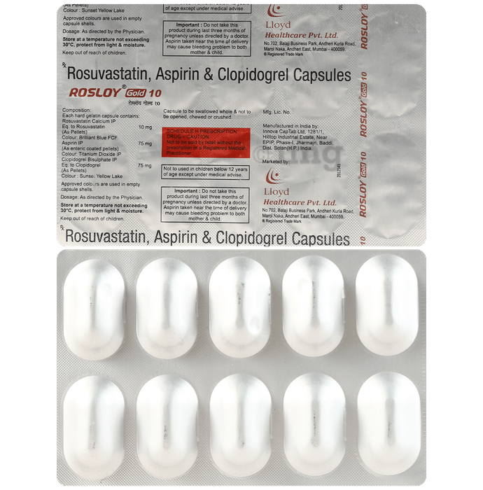 Rosloy Gold 10 Capsule