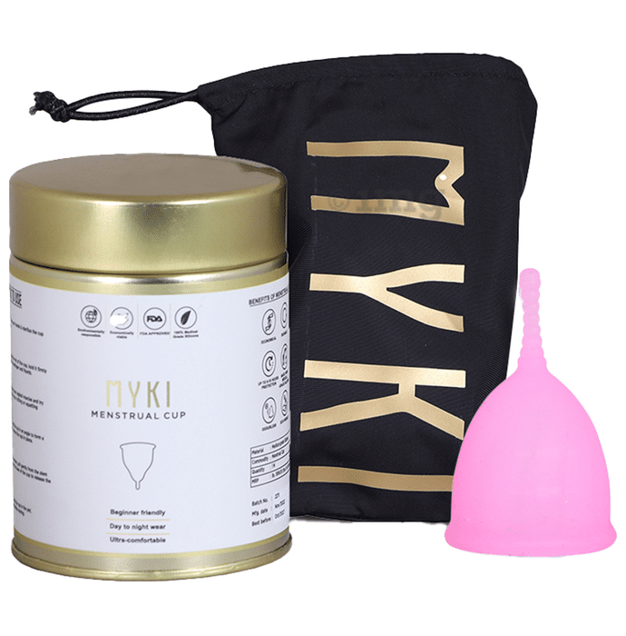 MYKI Silicon Easy Dose It Menstrual Cup Pink Medium