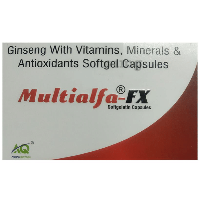 Multialfa-FX Soft Gelatin Capsule