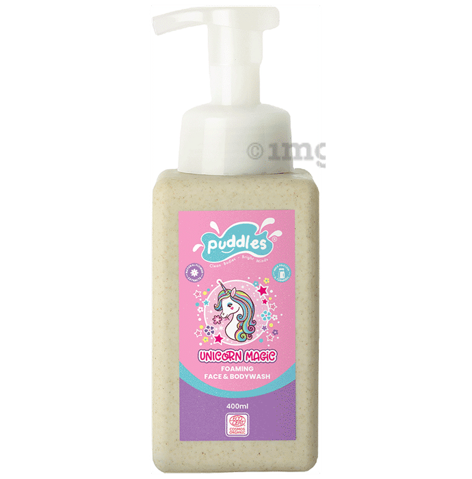 Puddles Unicorn Magic Foaming Face & Body Wash