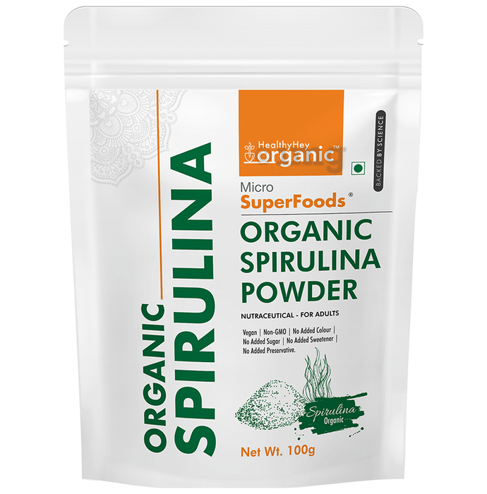 HealthyHey Organic Spirulina Powder