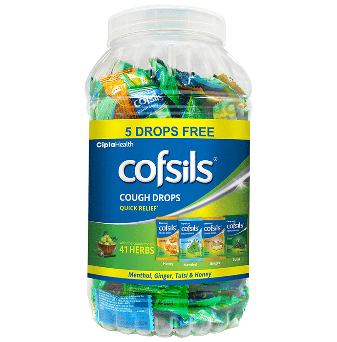 Cofsils Assorted Cough Drop Lozenges | For Respiratory Care