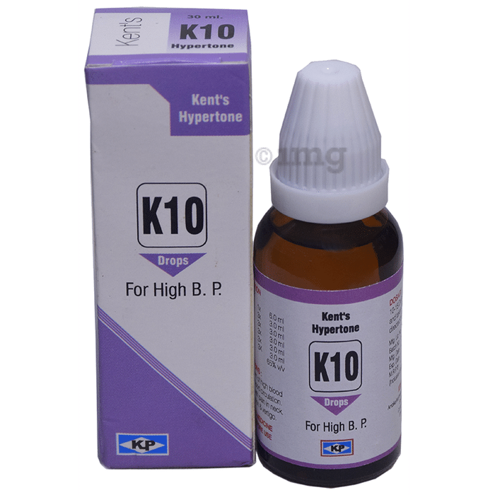 Kent's K10 High B.P. Oral Drops