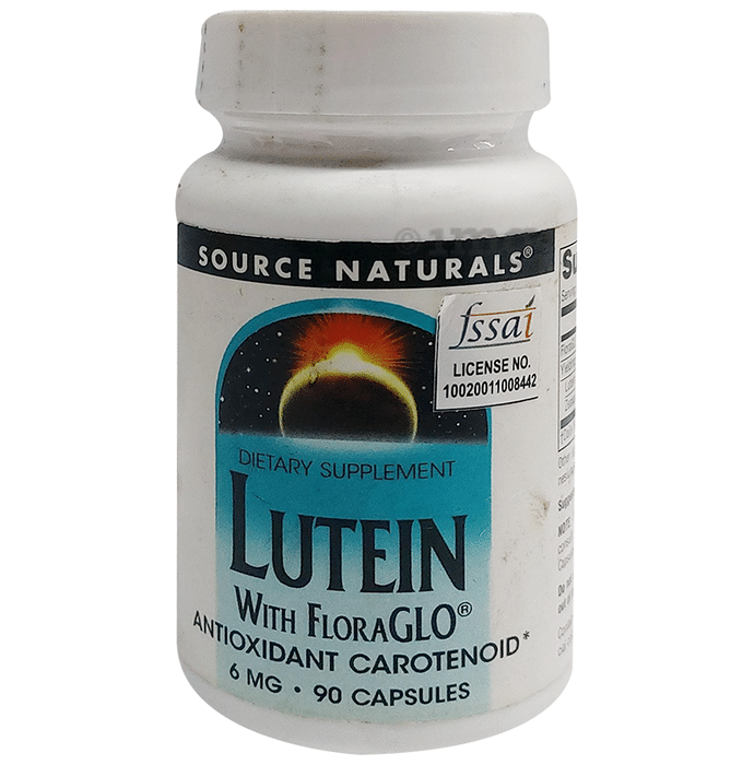 Source Naturals Lutein with Flora GLO 6mg Capsule