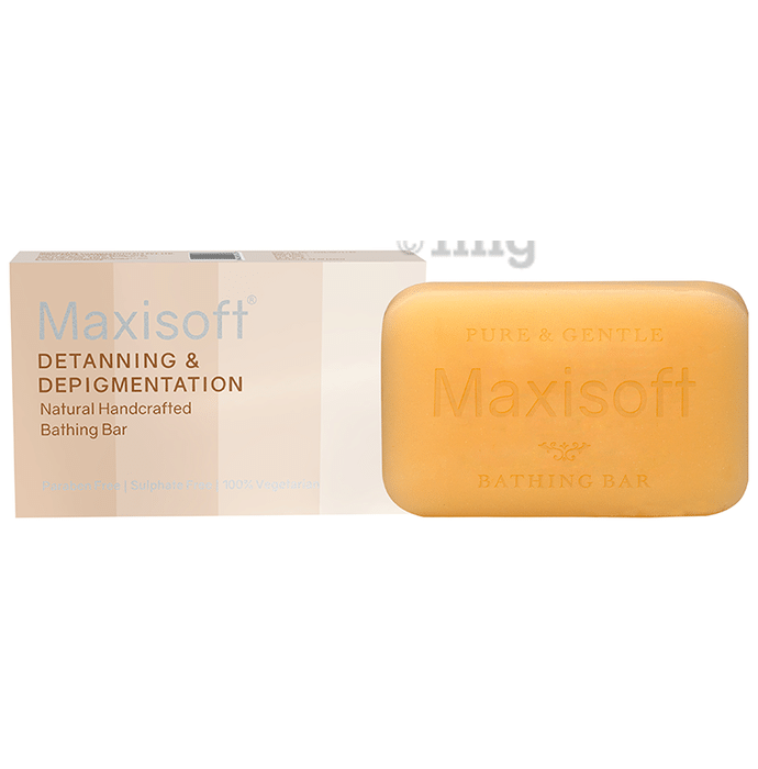 Maxisoft Detanning & Depigmentation Bathing Bar (75gm Each)