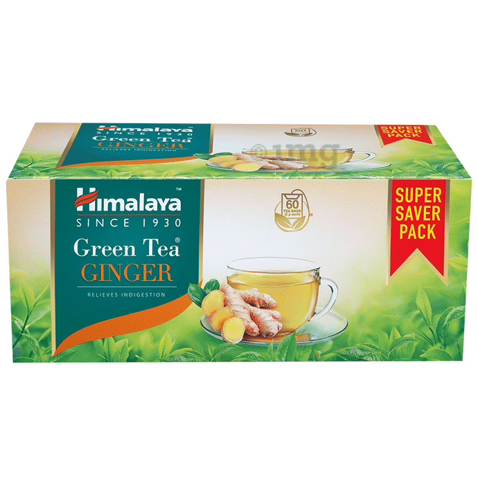 Himalaya Green Tea Sachet (2gm Each) Ginger