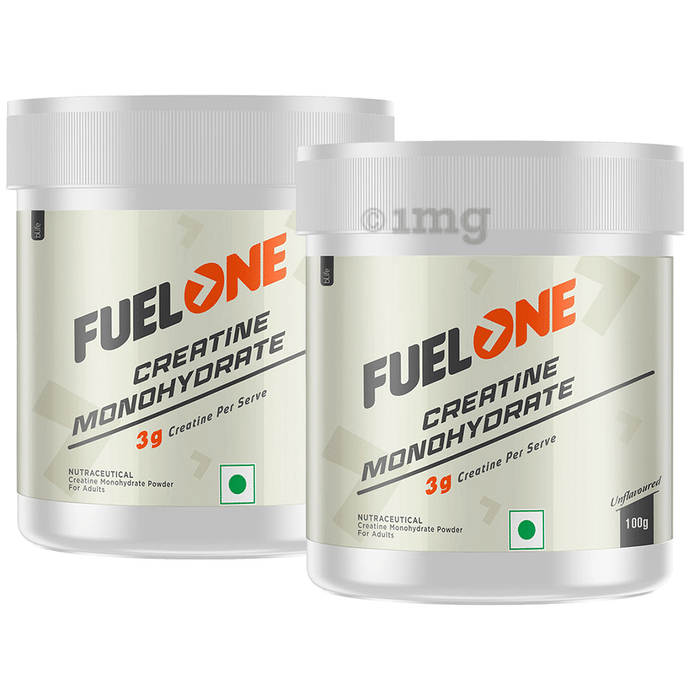 Fuel One Creatine Monohydrate (100gm Each) Unflavoured