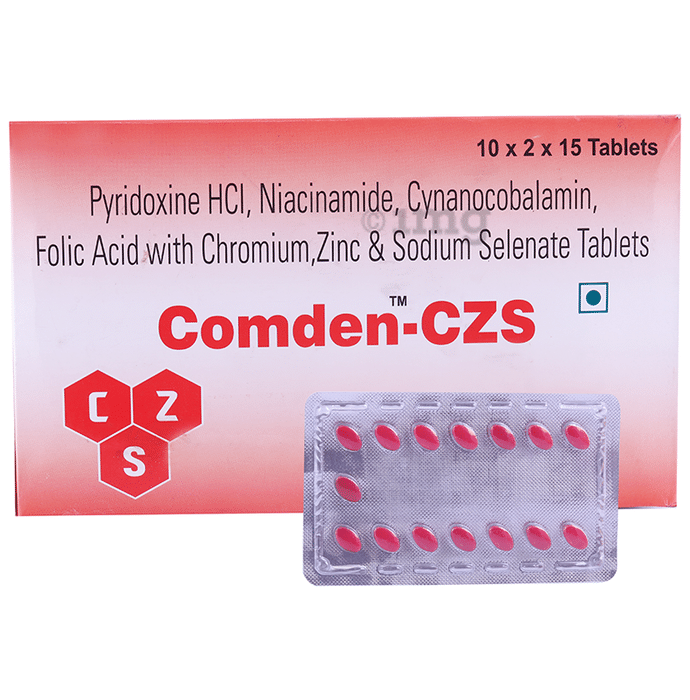 Comden-CZS Health Supplement Daily Multivitamin Tablet for Energy, Immunity & Performance