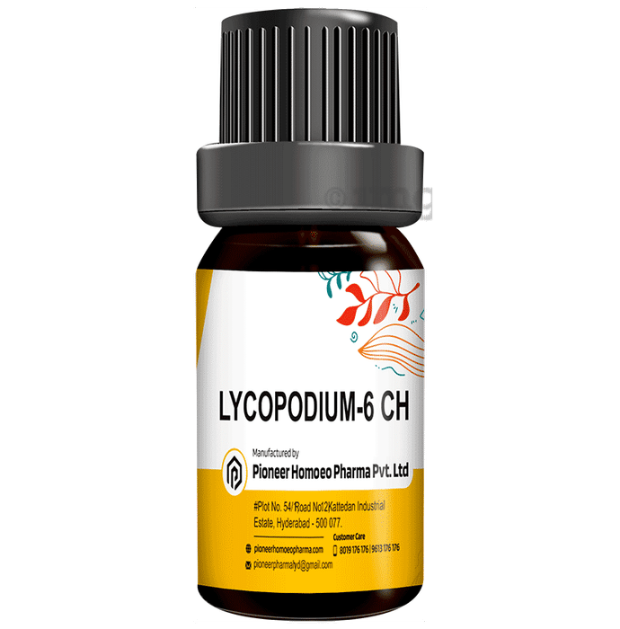 Pioneer Pharma Lycopodium Globules Pellet Multidose Pills 6 CH