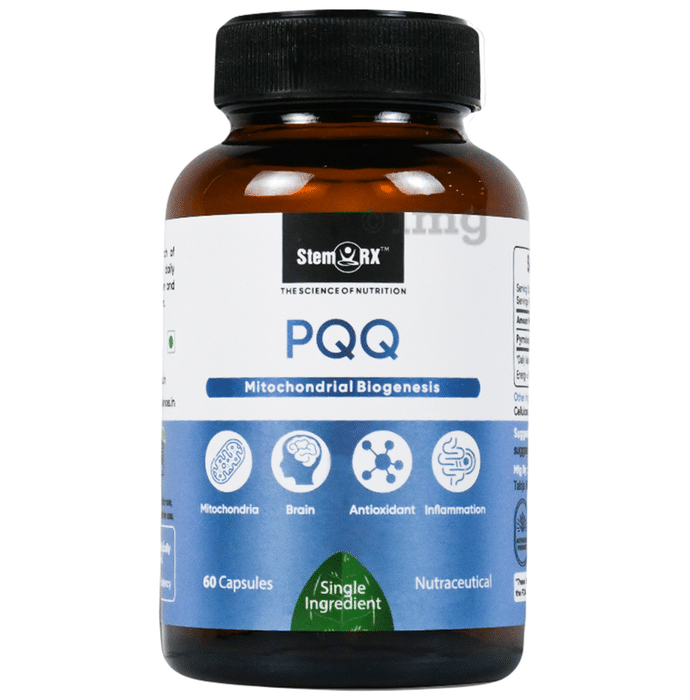 StemRx PQQ Mitochondria Brain Antioxidant Pyrroloquinoline Quinone | Capsule
