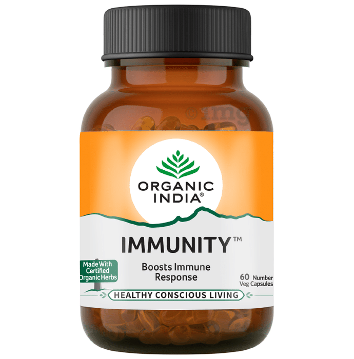 Organic India Immunity Veg Capsule
