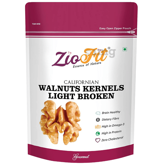 Happilo Ziofit Californian Walnut Kernels Light Broken Buy 1 Get 1 Free