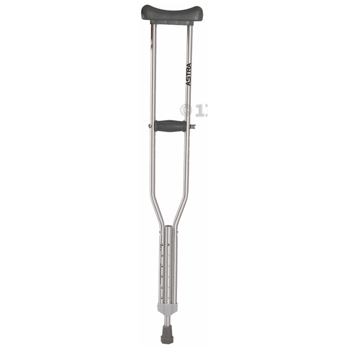 Vissco Under Arm Crutches With Adjustable Elbow Support & Height Adjustable Small