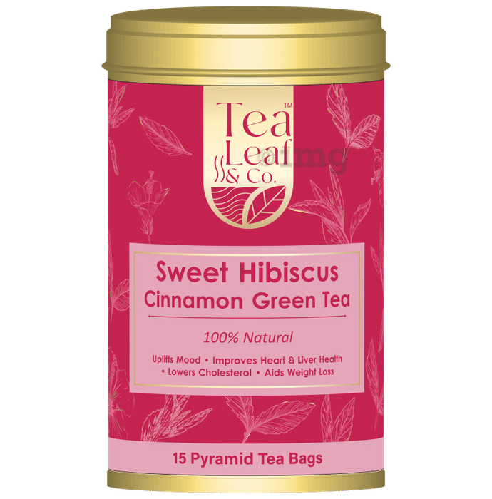 Tea Leaf & Co Green Tea (2gm Each) Sweet Hibiscus Cinnamon