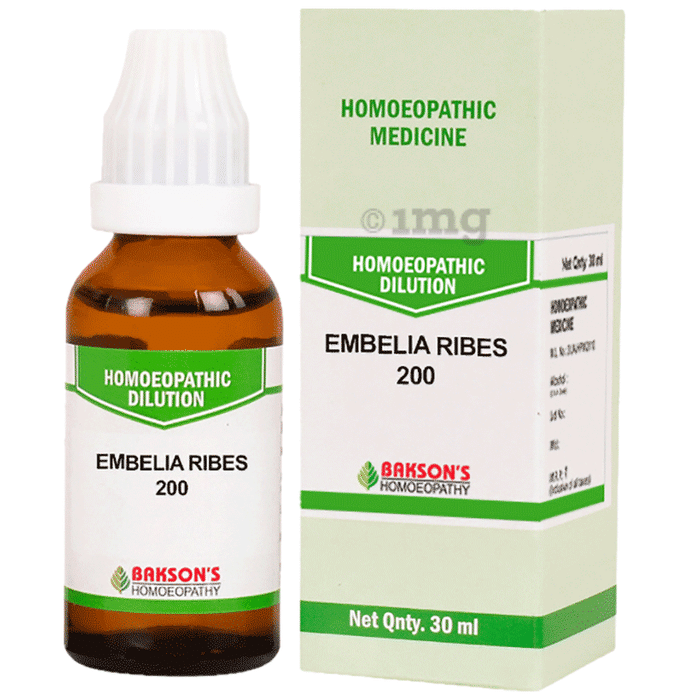 Bakson's Homeopathy Embelia Ribes Dilution 200