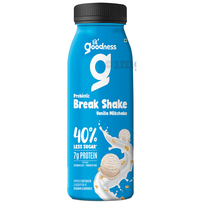 Lil Goodness Break Shake Prebiotic Milkshake Vanilla