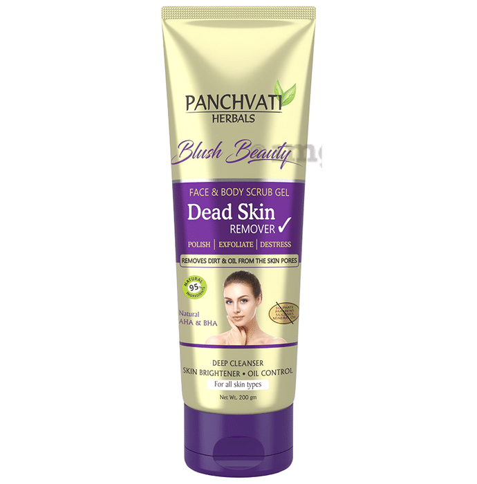 Panchvati Herbals Blush Beauty Face & Body Scrub Gel