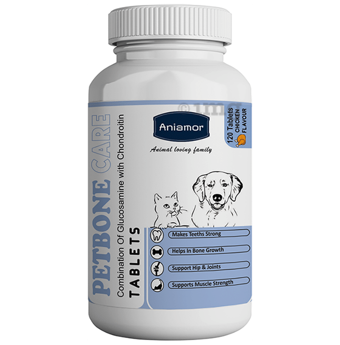 Aniamor Petbone Care Tablet Chicken Flavour