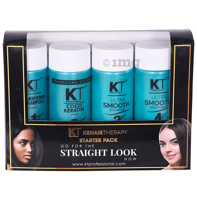KT Professional KT 081 Kehair Therapy Starter Pack for Straight Look