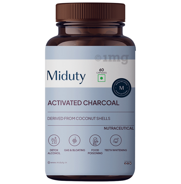 Miduty Activated Charcoal Capsule