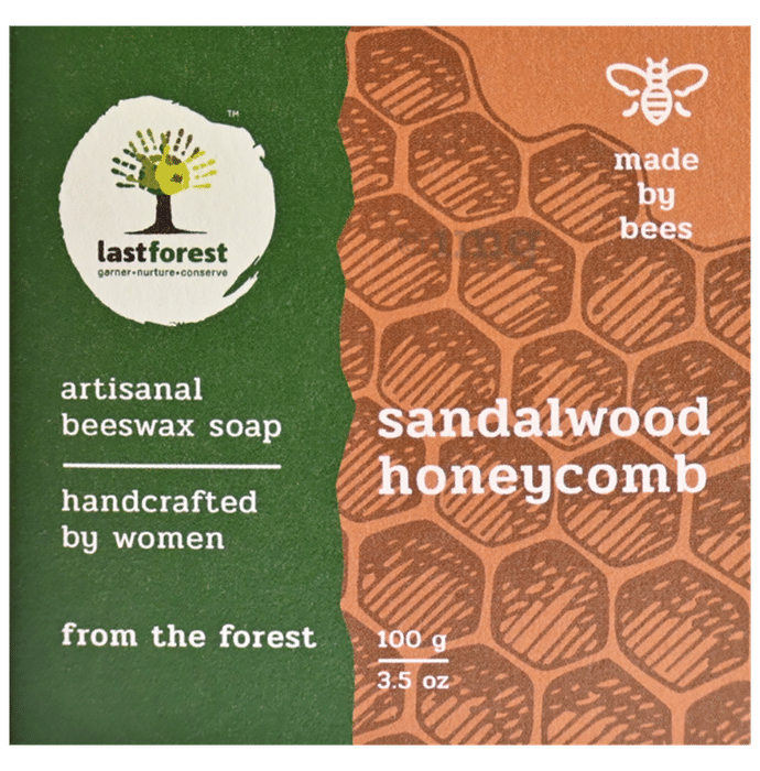 Last Forest Sandal Honeycomb Beeswax Soap