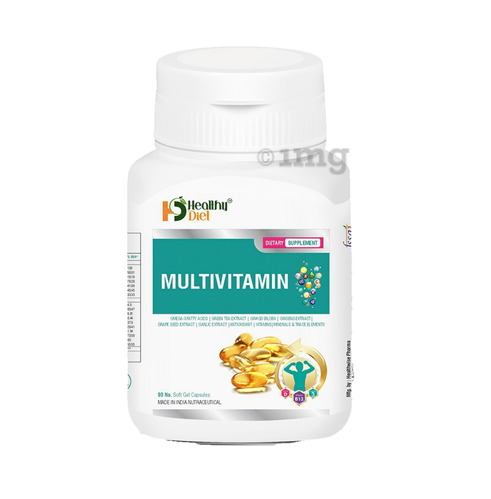 Healthy Diet Multivitamin Soft Gel Capsule