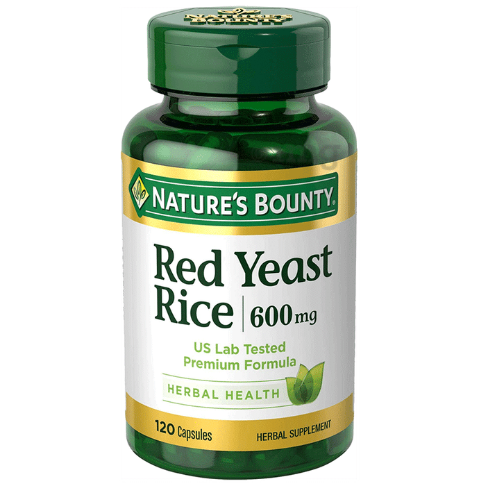 Nature's Bounty Red Yeast Rice 600mg Capsule