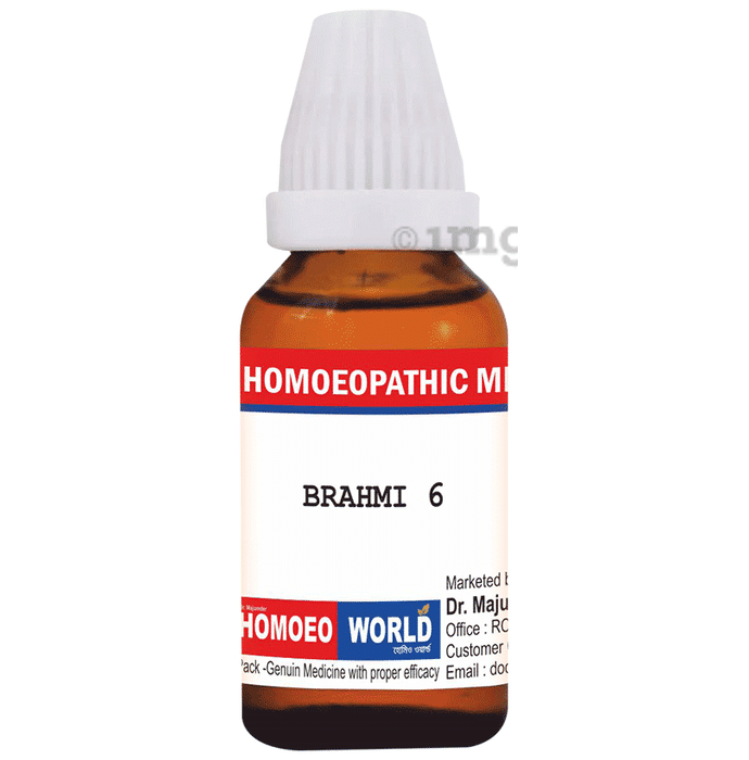 Dr. Majumder Homeo World Brahmi Dilution (30 ml Each) 6 CH