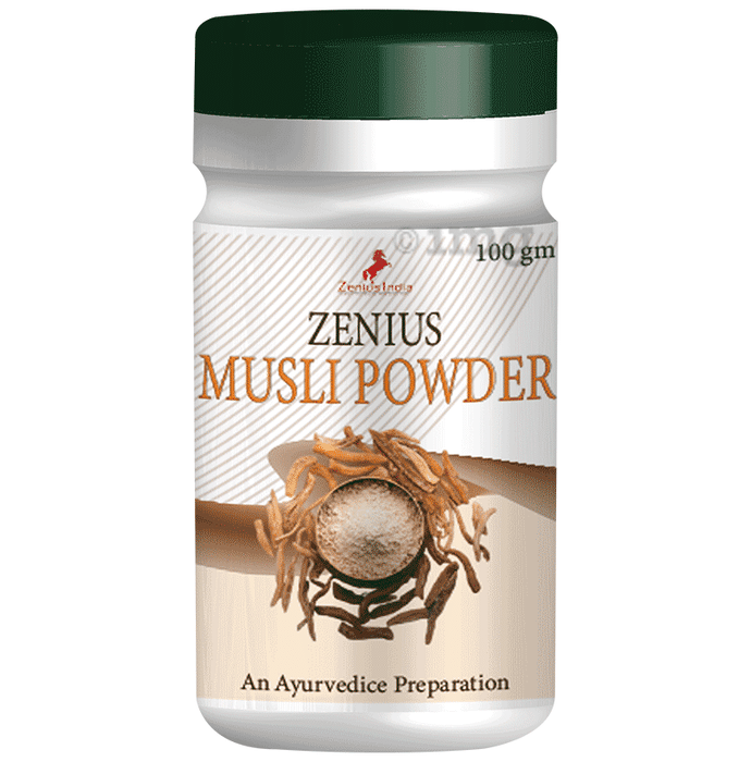 Zenius Musli Powder for Vigour, Vitality and Stamina Booster