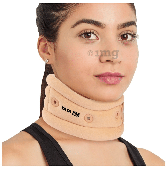 Tata 1mg Cervical Collar for Cervical Disc Pain and Neck Pain Medium
