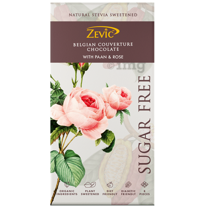 Zevic Belgian Couverture Chocolate | with Paan & Rose