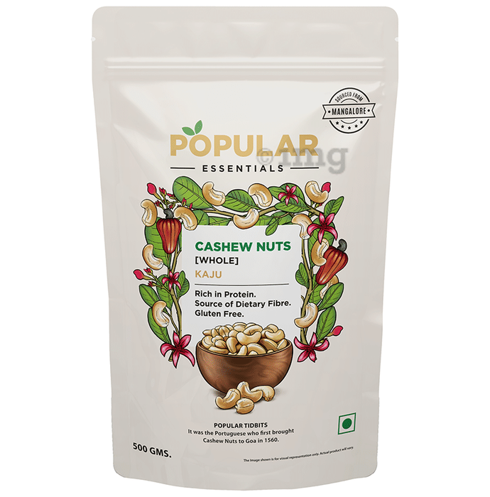 Popular Essentials Cashews Nuts Whole