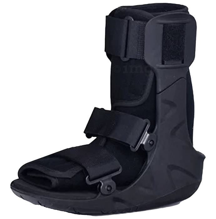 IGR Walker Boot Cushioned Ankle Length Black Large
