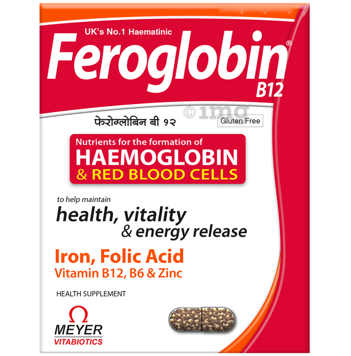 Feroglobin B12 Capsule SR Gluten Free