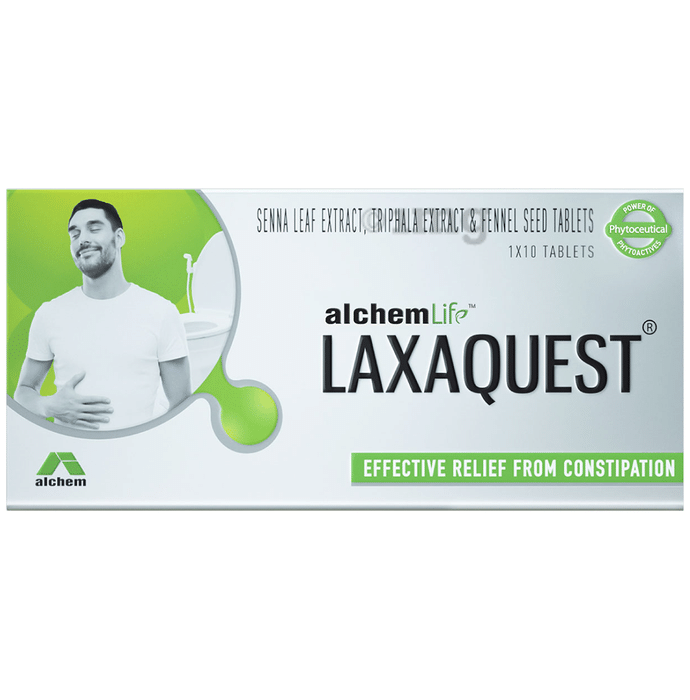 LaxaQuest Constipation Relief Tablets (10 Each)