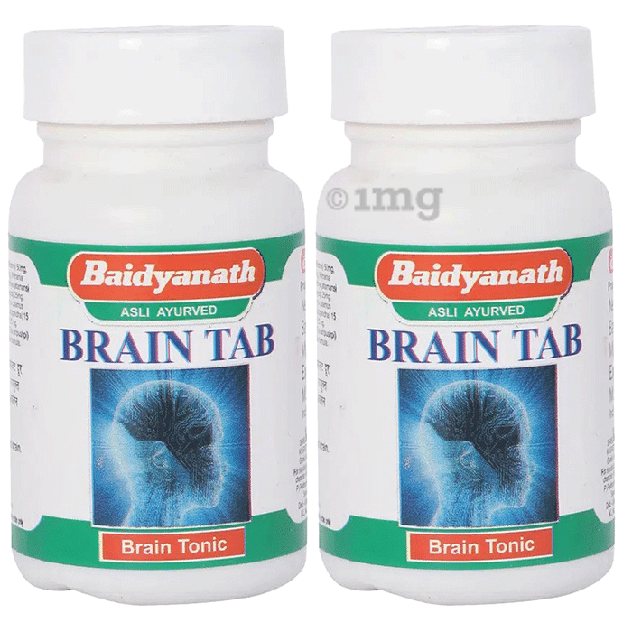 Baidyanath (Jhansi) Brain Tab Tablet (50 Each)