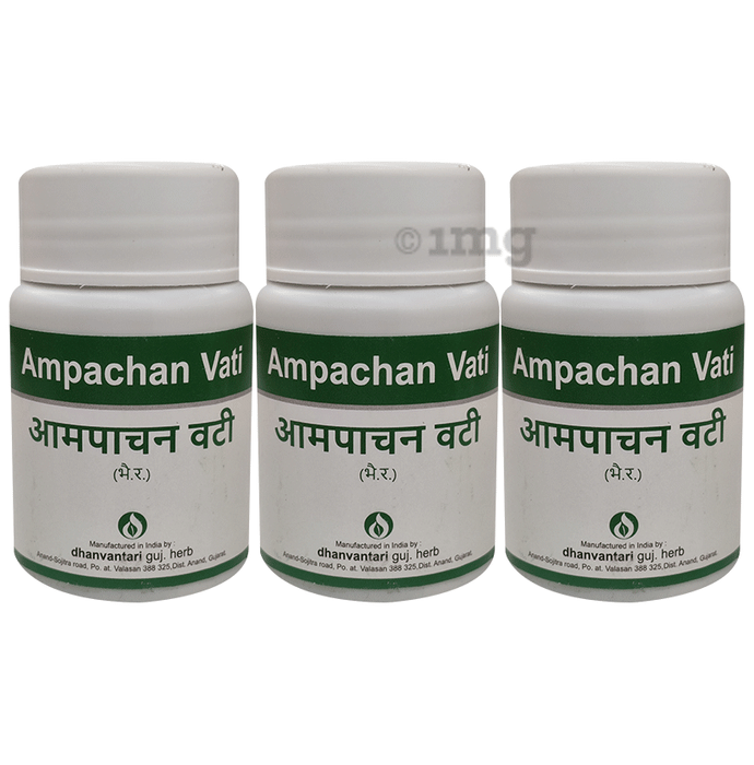 Dhanvantari Ampachan Vati (60 Each)