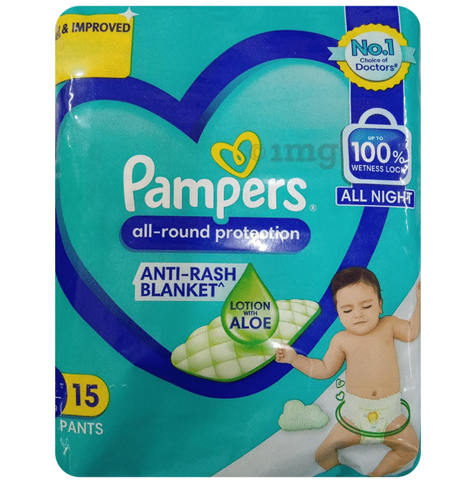 Pampers All-Round Protection Anti Rash Blanket Diaper Small