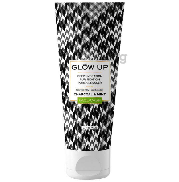 Glow Up Charcoal & Mint Face Wash