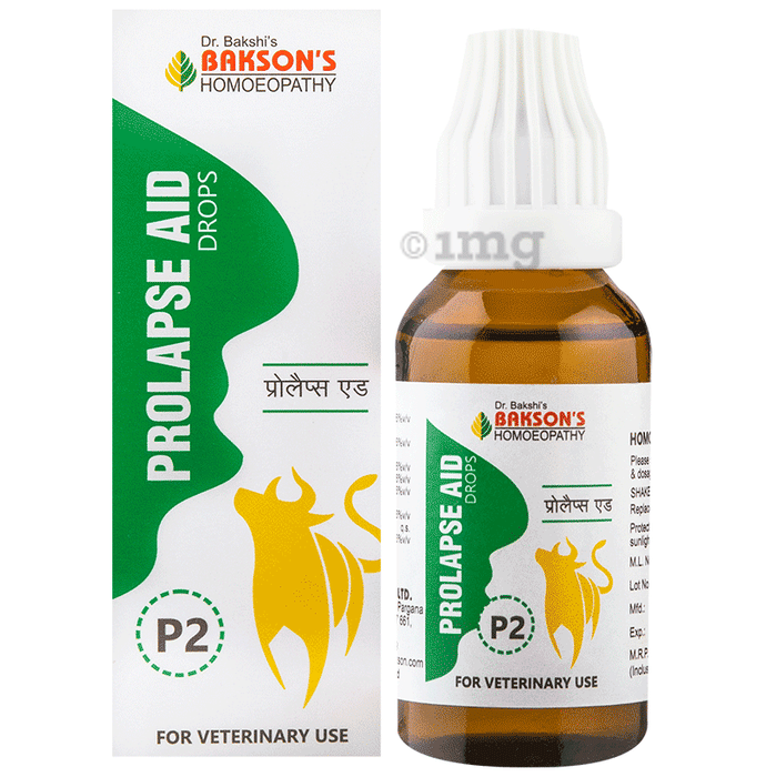 Bakson's Homeopathy Prolapse Aid (P2) Drop