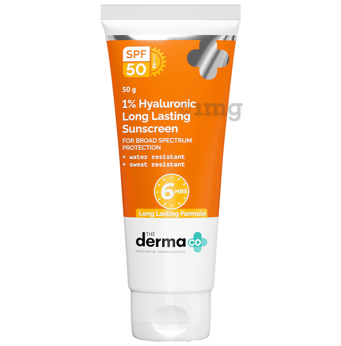 The Derma Co 1% Hyaluroic Long Lasting Sunscreen SPF 50 PA++++