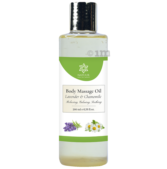 Natuur Body Massage Oil Lavender & Chamomile