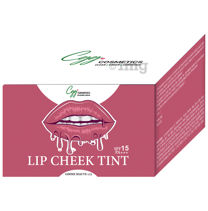 CGG Cosmetics Lip Cheek Tint SPF15PA+++ Gimme Mauve 123