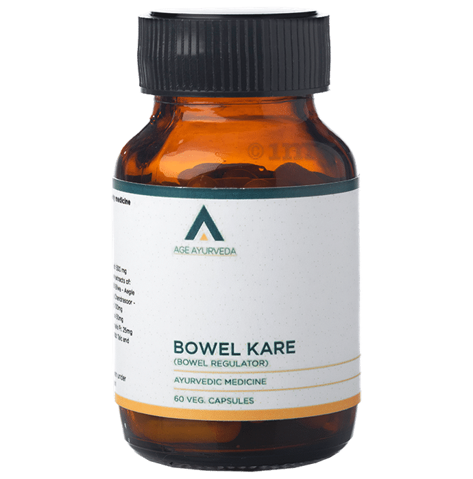 Age Ayurveda Bowel Care Veg Capsule