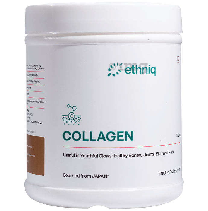 Ethniq Marine Collagen | Rich in Type I Collagen Powder Passion Fruit