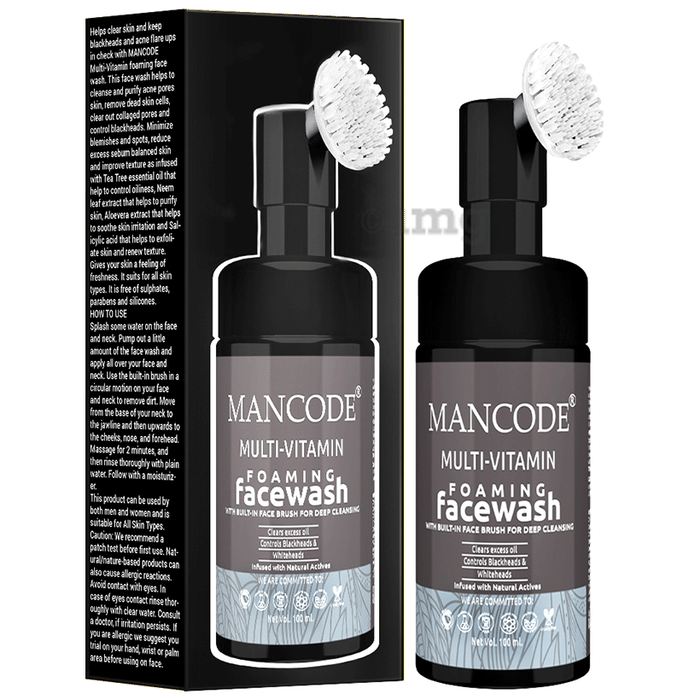 Mancode Multi-Vitamin Foaming Face Wash