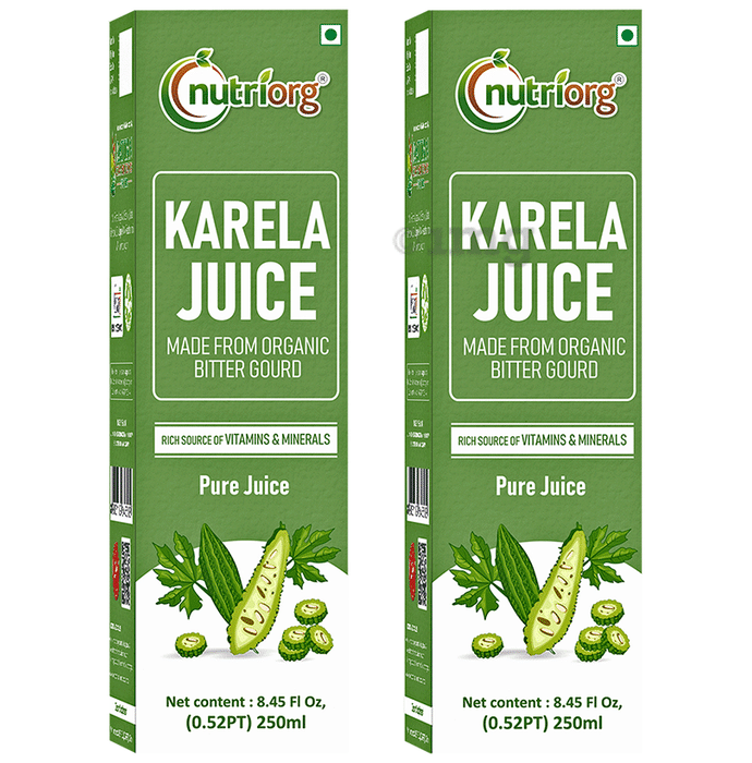 Nutriorg Karela Juice (250ml Each)