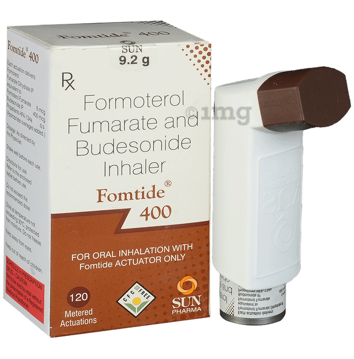 Fomtide 400 CFC Free Inhaler